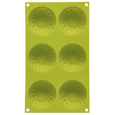 Symple Stuff Menifee 6 Cup Non-Stick Silicone Mould with Lid