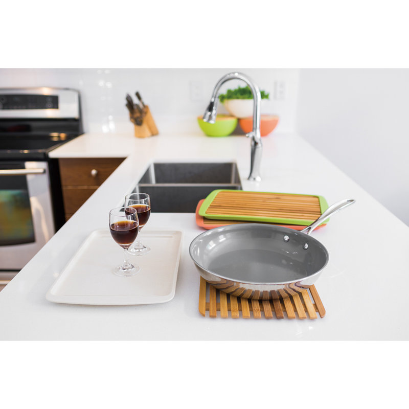 Peterson Housewares Inc. Cutting Board Lid, Orange