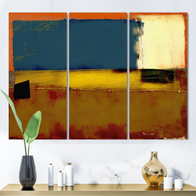 " Blue Sky Above Redend Point VII " 3 - Pieces