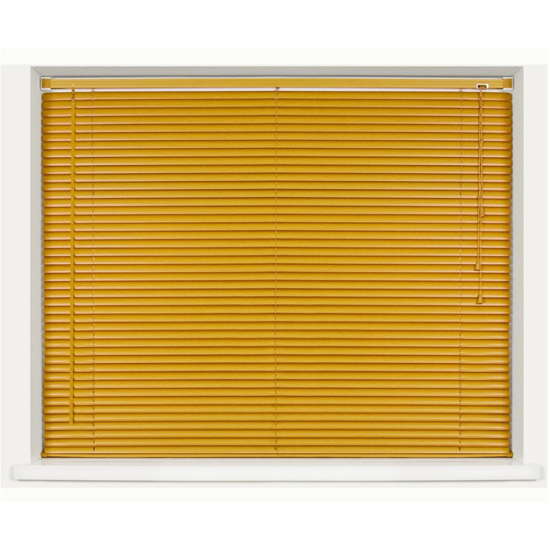 PVC Venetian Window Blind – Durable, Moisture-Resistant, Easy-Fit, Wood-Effect Finish (Teak/Natural/Walnut), Teak