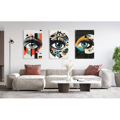 " Eyes " 3 - Pieces