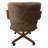 Camile Swivel & Tilt Caster Dining Arm Chair-1136223358