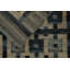 Scandinavian Hand Knotted Wool Geometric Area Rug-1410098306