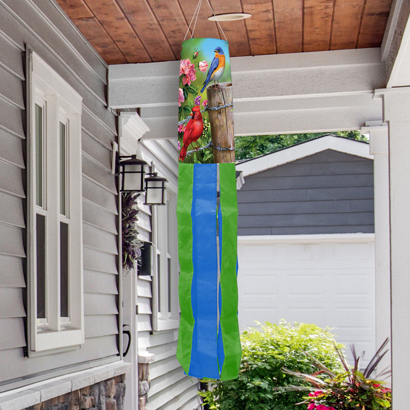 Fence Post Birds Windsock