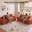 Upholstered 78 " Cotton Sofa-719492263