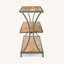CONSOLE TABLE WITH 3 SELF