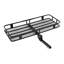Porte-bagages d'attelage pliable 500 lb avec filet