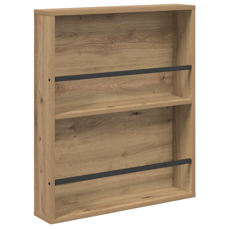 Wood Magazine Rack, Light Brown