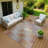 Machine Washable Indoor/Outdoor Huseby ACN2271 Stripes Rug-1416407756