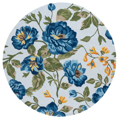 Jardin 275 Hand Tufted Indian Wool Pile Floral Rug