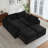 Cloud U-Shape Sectional Couch With Movable Ottoman-1158320762