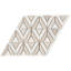 Carreau de mosaïque en marbre poli 6,81 po x 7,83 po Bond Tile Florey Triangle (0,37 pi2 / chaque)-54747456