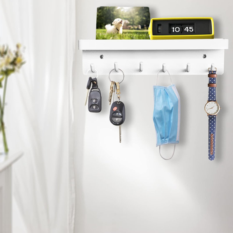 Rhuardhi Manufactured Wood Wall Organizer