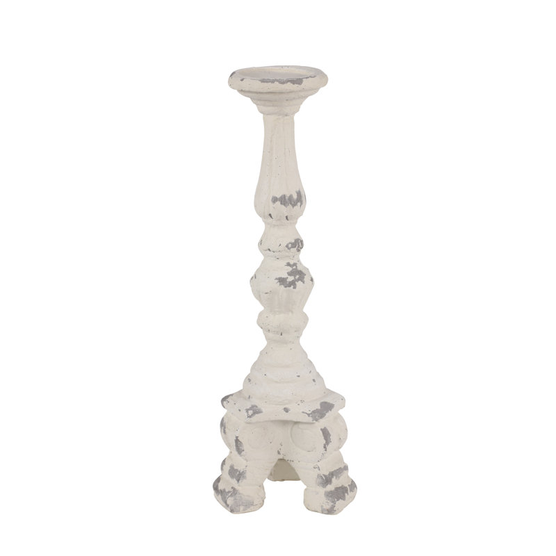 20.0'' H Plastic / Acrylic Tabletop Candlestick, 20" H x 7" W x 7" D