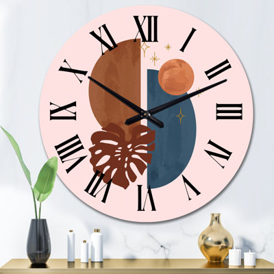 Horloge murale surdimensionnée