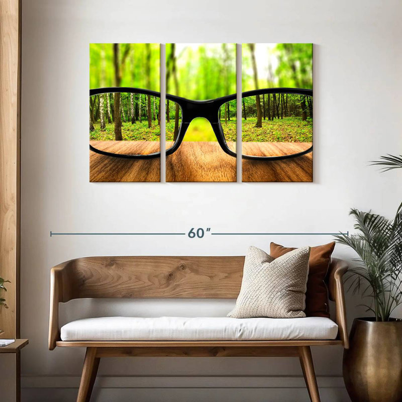 Alcaraz Forest Vision, 28" H x 45" W
