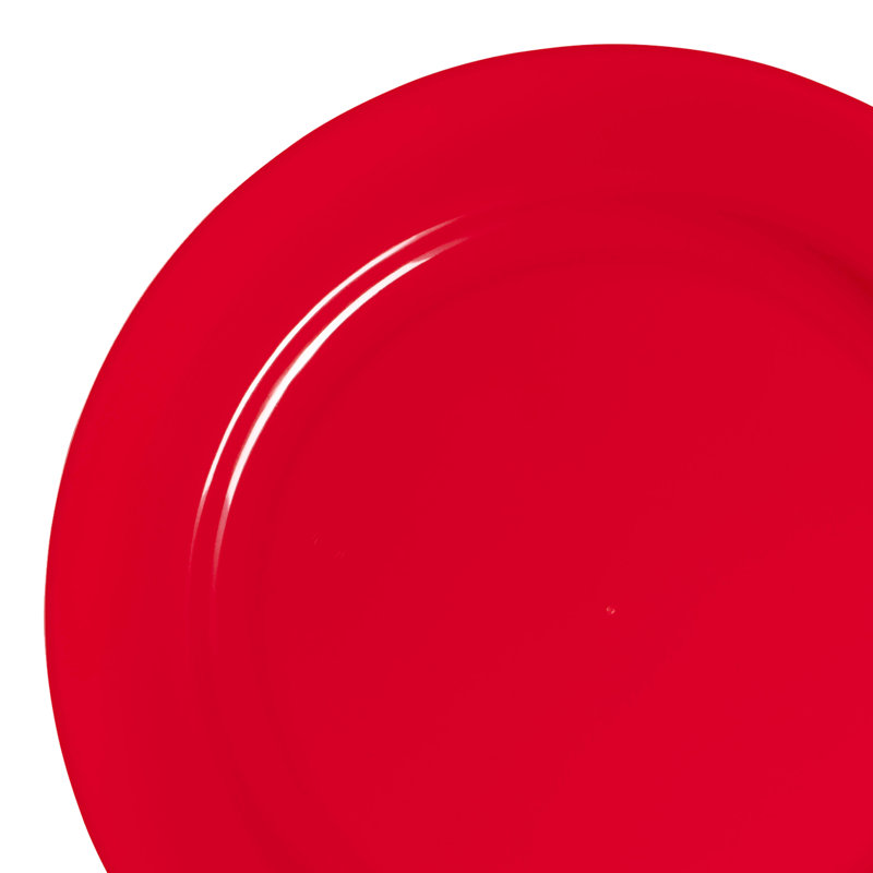 Heavy Weight Plastic Salad Plates