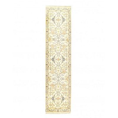 Oriental Area Rug in Ivory