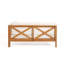 Patio X-Back Right Corner Bench, Blue-1921298217