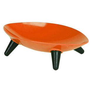 Pet Life Melamine Couture Sculpture Single Dog Bowl