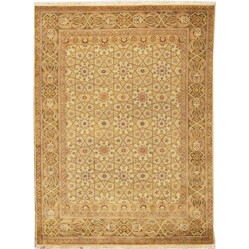 Wool Oriental Area Rug, Rectangle 9'1" x 12'2"