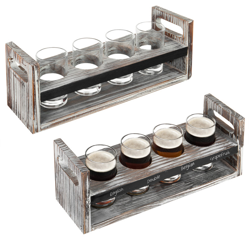 148ml Glass Beer Flight Set, 2 Set