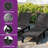 74.5" L Resin Reclining Chaise Lounge-1240493269