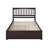 Mission Solid Wood Platform Bed with Panel Footboard and Roll Out Trundle-89114860