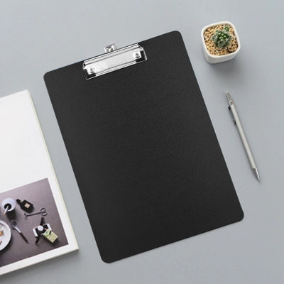 Rack A4 With Hook Folder Board Office Supplies Thickened Writing Board Student Color Clip Home School Folder