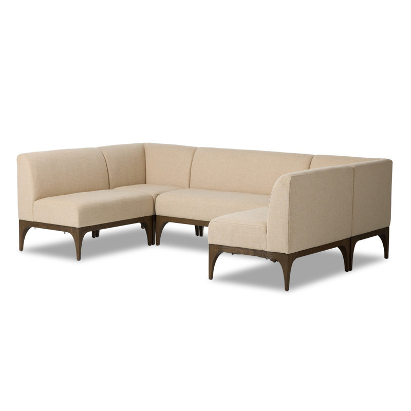Banquette de salle à manger Ellington, 34.25"H x 118.25"W x 68.5"D