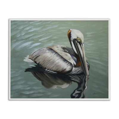 «Pelican Lake Reflection», estampe numérique par D. Rust
