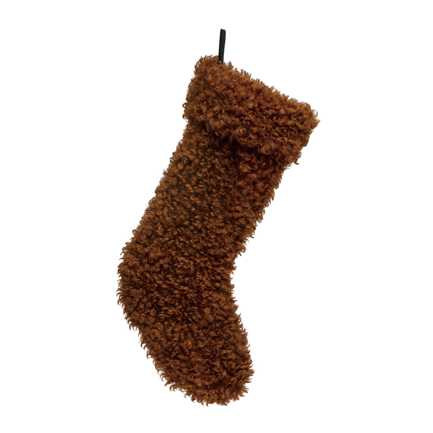 The Holiday Aisle® Sherpa Fabric Stocking & Reviews