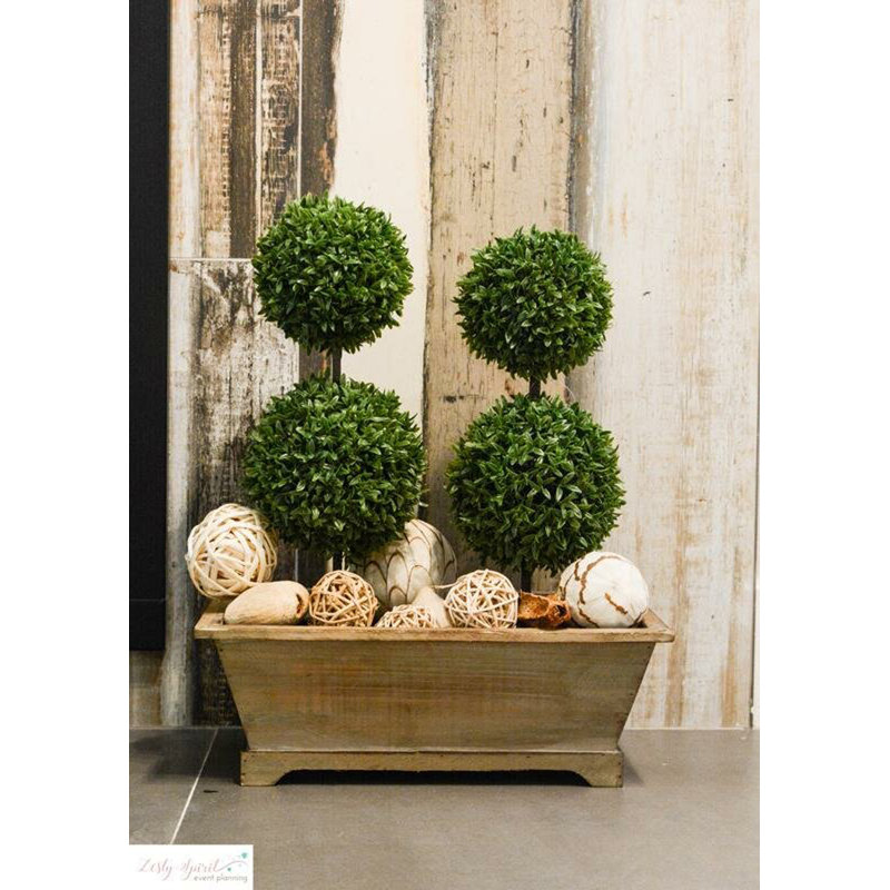Pocola Wood Elevated Planter
