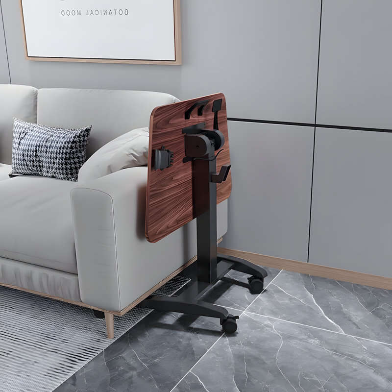 Portable Laptop Desk With Adjustable Height, Foldable And Flip Design For Work, Study, And Presentations