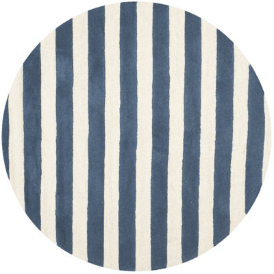 Erol Hand Tufted Wool Striped Rug