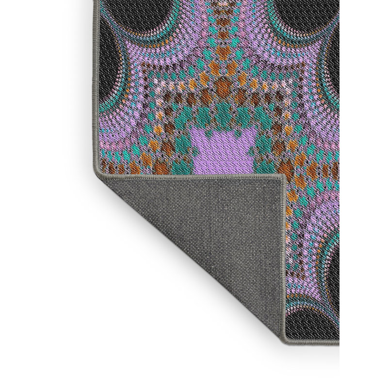 Geometric Indoor Rug, Rectangle 5' x 8'