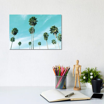 East Coast Palms by Natalie Carpentieri - Wrapped Canvas Print