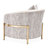 Lisbon 35.5'' Wide Chenille Barrel Chair-91368774