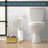 Blue Donuts Metal Toilet Brush Set-94453080