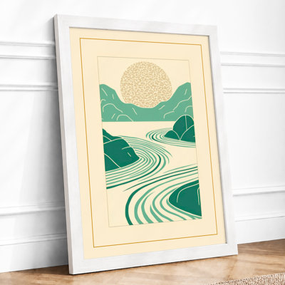 Landscape At Daylight Minimalist - Print