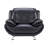 Sulayman Faux Leather Armchair-97086056