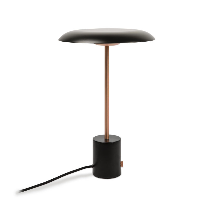 Hamilton Metal USB Table Lamp, Black