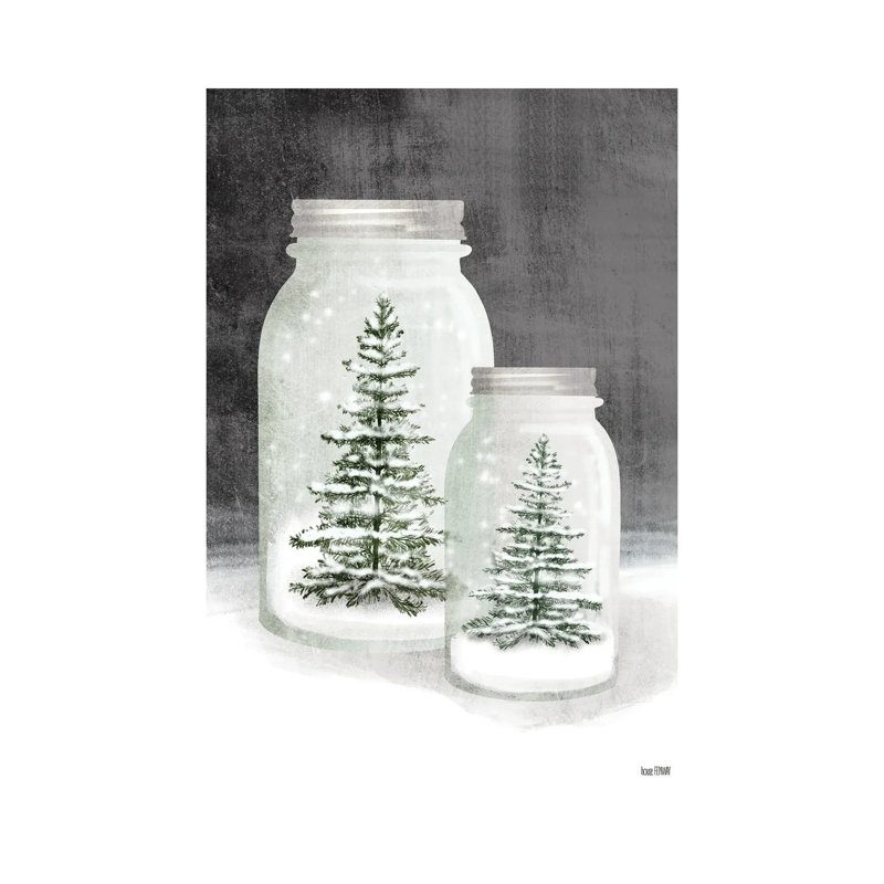 Mason Snowglobes by House Fenway - Wrapped Canvas Gallery-Wrapped Canvas Giclée, 66.04 cm H x 45.72 cm W x 1.91 cm D