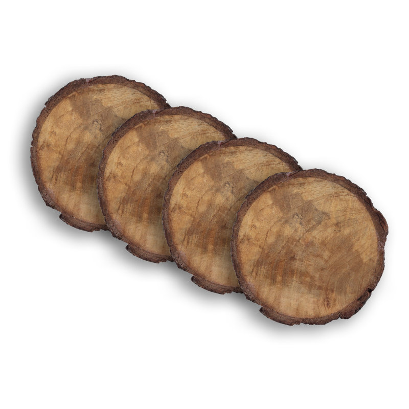 Ensemble de 4 sous-verres ronds 4 po Millwood