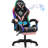 Hoffree Massage Ergonomic Gaming Chair with Bluetooth Speakers and RGB LED Lights-100105944