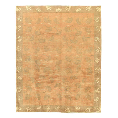 Tapis fin japonais noué à la main Tabatian 9 pi x 12 pi