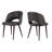 18.5'' H Linen Upholstered Side Chair