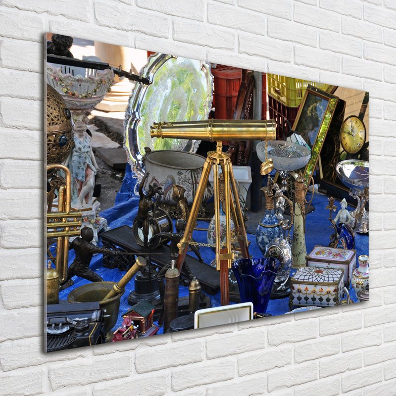 Antiques - No Frame Print on Glass