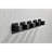 3/4" Cast Metal Shower Valve - Adjustable Brass Handle Matt Black 3.54 In. X 2.22 In Corrosion Resistance