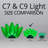 C7 Christmas 25-Light LED String Light-60436096